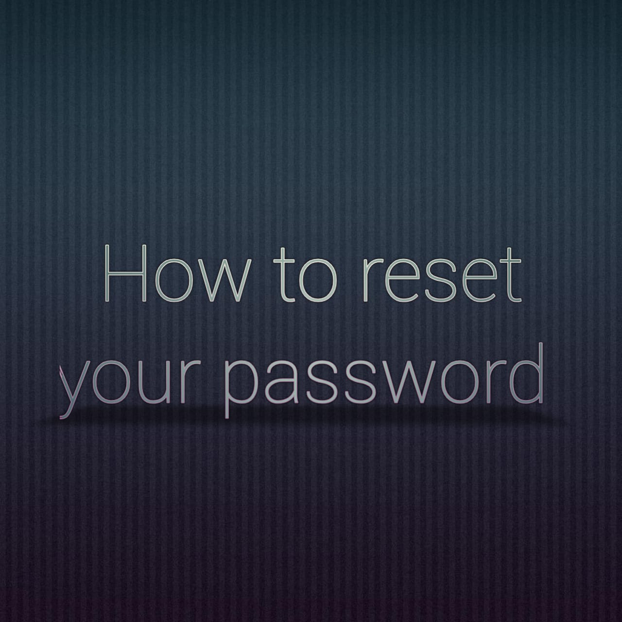 How to reset your AIUB Connect Dashboard password